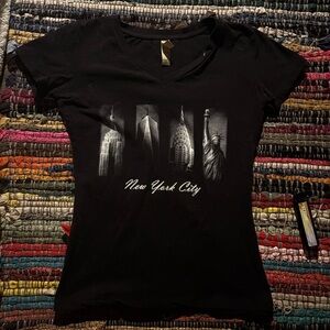 NYC Black Skyline Graphic Tee